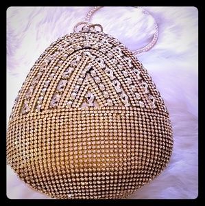 Elegant Gold tear drop chandelier